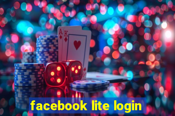 facebook lite login